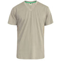 Khaki - Front - Duke Mens D555 Signature T-Shirt