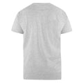 Grey Melange - Side - D555 Mens Signature-1 V-Neck T-Shirt