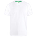 White - Front - Duke Mens D555 Signature T-Shirt
