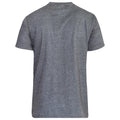 Charcoal Melange - Back - Duke Mens D555 Signature 2 V Neck T-Shirt