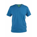 Blue - Front - D555 Mens Signature-2 V-Neck T-Shirt