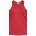 Red - Front - Duke Mens D555 Fabio Tank Top