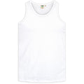 White - Front - Duke Mens D555 Fabio Kingsize Tank Top