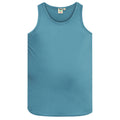 Teal - Front - Duke Mens D555 Fabio 2 Kingsize Tank Top