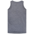 Charcoal Melange - Back - Duke Mens D555 Fabio 2 Kingsize Tank Top
