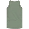 Khaki - Back - Duke Mens D555 Fabio 2 Kingsize Tank Top