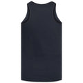 Black - Back - Duke Mens D555 Fabio Tank Top