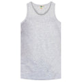 Grey Melange - Front - Duke Mens D555 Fabio Tank Top