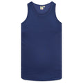 Navy - Front - Duke Mens D555 Fabio Tank Top