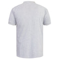 Grey Melange - Back - Duke Mens Grant Polo Shirt