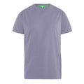 Pale Grape - Front - D555 Mens Signature 2 King Size Cotton V Neck T-Shirt