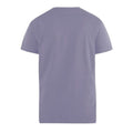 Pale Grape - Side - D555 Mens Signature 2 King Size Cotton V Neck T-Shirt