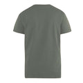 Khaki - Side - D555 Mens Signature 2 King Size Cotton V Neck T-Shirt