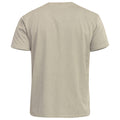 Khaki - Back - Duke Mens D555 Signature Kingsize T-Shirt