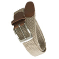 Stone - Back - Duke D555 Frank Braided Stretch Belt