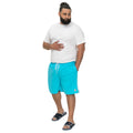 Blue - Side - Duke Mens D555 Yarrow Kingsize Swim Shorts