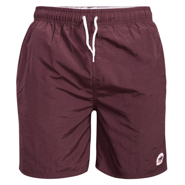 Red - Lifestyle - Duke Mens D555 Yarrow Kingsize Swim Shorts