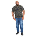 Jungle - Side - Duke Mens D555 Gaston Camouflage Kingsize T-Shirt