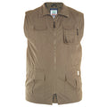 Walnut - Front - Duke Mens D555 Enzo Multi Pocket Kingsize Hunting Waistcoat