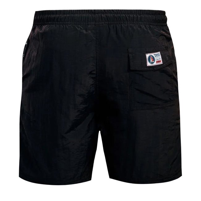 Black - Back - Duke Mens D555 Yarrow Swim Shorts