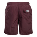 Burgundy - Back - Duke Mens D555 Yarrow Swim Shorts
