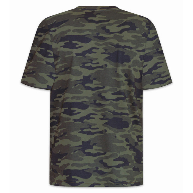 Jungle - Back - Duke Mens D555 Gaston Camouflage T-Shirt