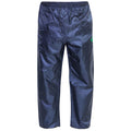 Navy - Front - Duke Mens D555 Elba Packaway Kingsize Over Trousers