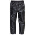 Black - Front - Duke Mens D555 Elba Packaway Kingsize Over Trousers