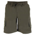 Khaki - Front - Duke Mens D555 Nick Kingsize Cargo Shorts