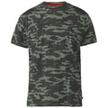 Jungle Camo - Front - D555 Mens Gaston Camouflage Short-Sleeved T-Shirt