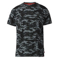 Storm Grey Camo - Front - D555 Mens Gaston Camouflage Short-Sleeved T-Shirt