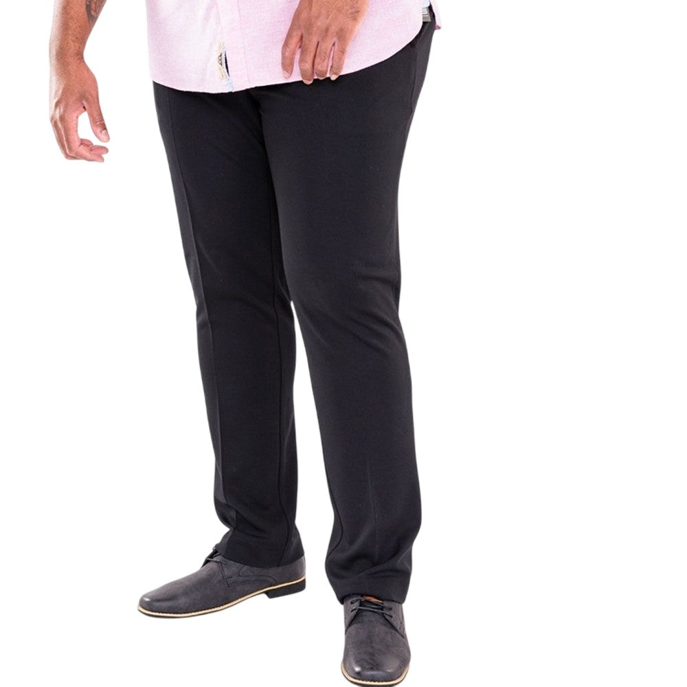 Black - Side - Duke Mens D555 Yarmouth Trousers