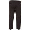 Black - Side - Duke Mens D555 Bruno Kingsize Chinos
