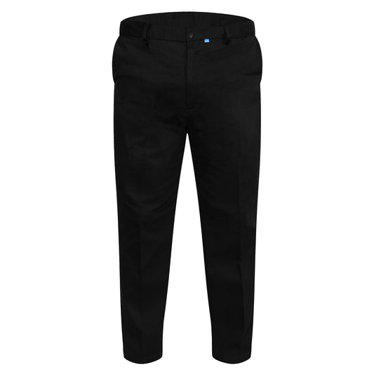Black - Front - Duke Mens D555 Bruno Kingsize Chinos