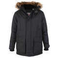 Black - Front - Duke Mens D555 Lovett Kingsize Parka