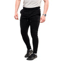 Black - Lifestyle - Duke Mens D555 Brandon Cuffed Kingsize Jogging Bottoms