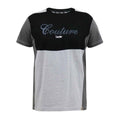 Black-Charcoal - Front - D555 Mens Felix Kingsize Couture T-Shirt