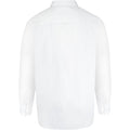 White - Back - D555 Mens Richard Oxford Kingsize Long-Sleeved Shirt