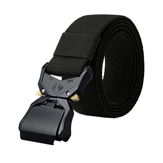 Black - Front - Duke Mens D555 Dale Heavy Duty Belt