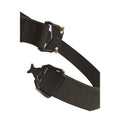 Black - Back - Duke D555 Dale Webbed Tactical Stretch Belt