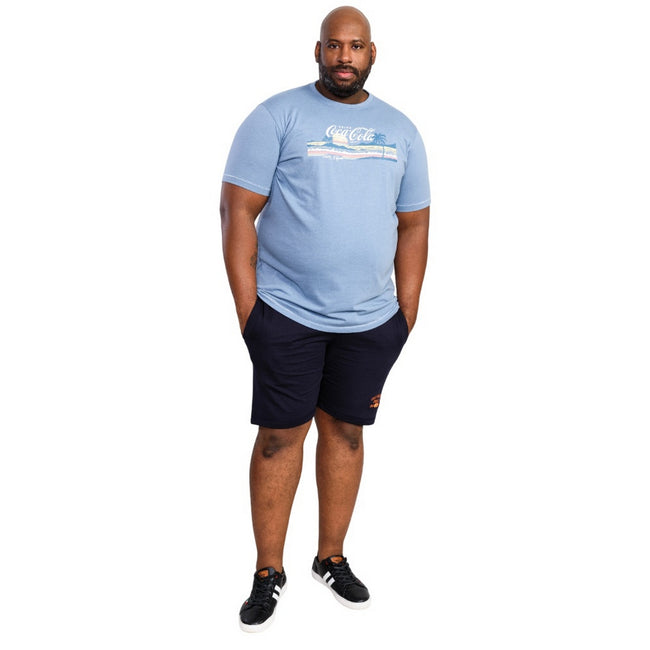 Denim Marl - Lifestyle - Duke Mens D555 Norfolk Coca Cola Kingsize T-Shirt