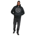 Black - Side - Duke Mens D555 Bourton Volkswagen Overhead Kingsize Hoodie