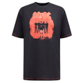 Washed Black - Front - Duke Mens D555 Uxbridge AC-DC Kingsize T-Shirt
