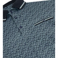 Blue - Back - Duke Mens D555 Woolwich All-Over Print Polo Shirt