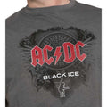 Charcoal Marl - Side - Duke Mens D555 Clydebank Black Ice AC-DC Kingsize T-Shirt