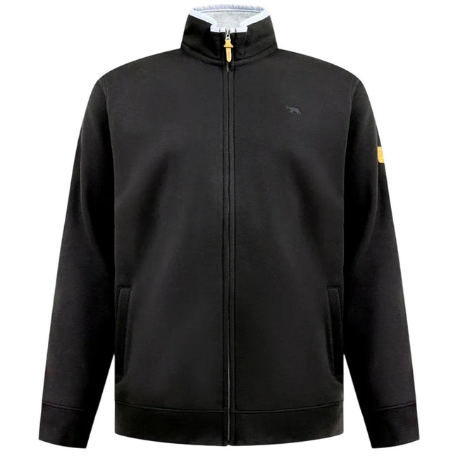 Black - Front - Duke Mens D555 Johnson Full Zip Kingsize Sweatshirt