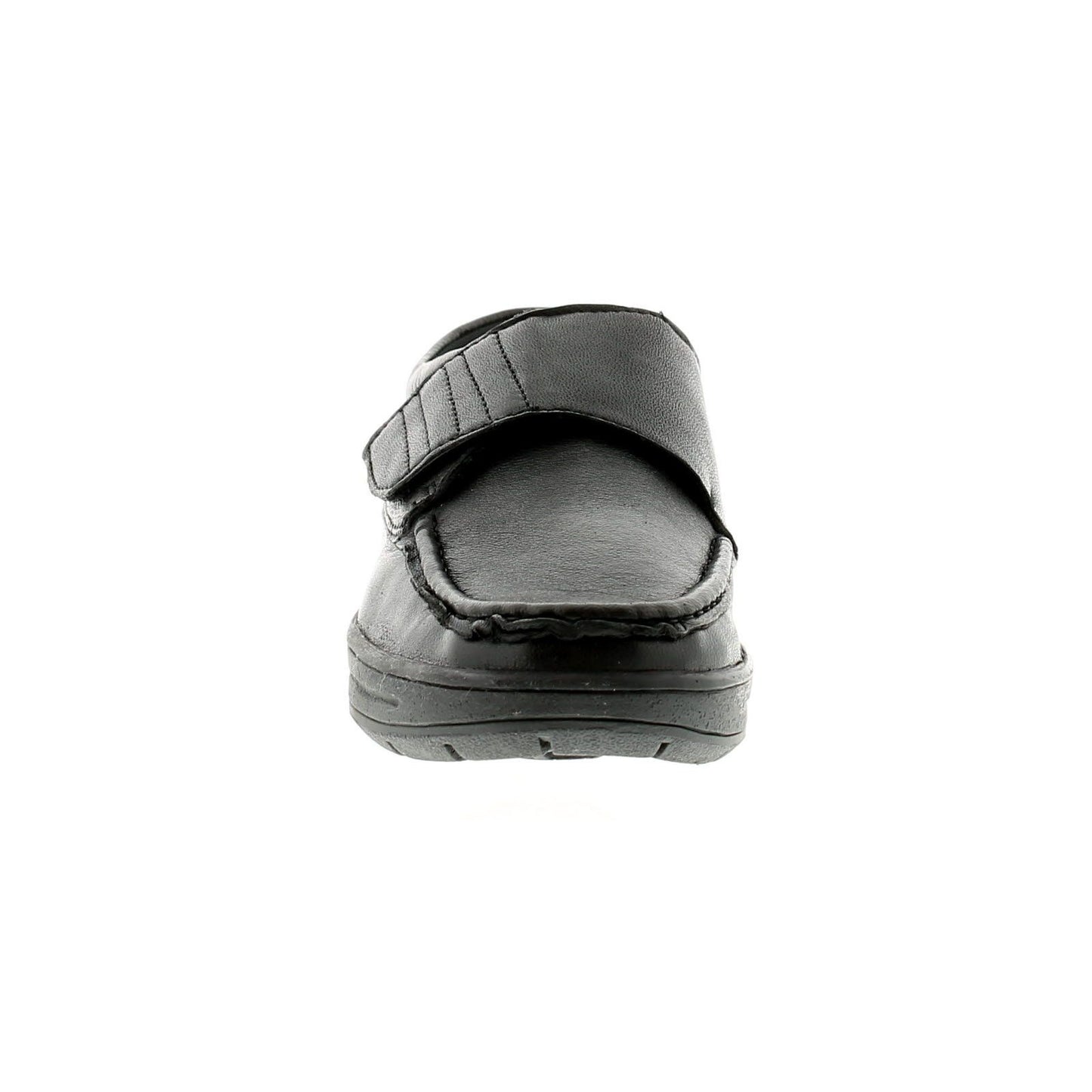 Black - Pack Shot - Dr Keller Mens Touch Fastening Shoes