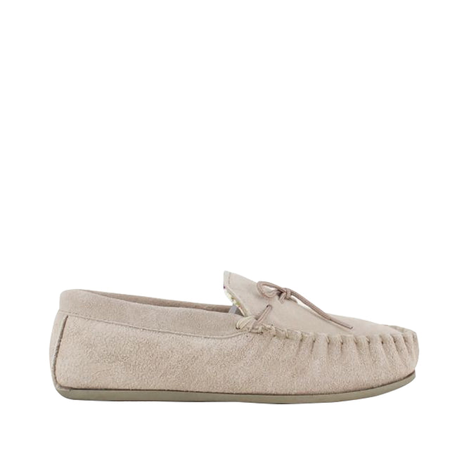 Stone - Back - Mokkers Womens-Ladies Lily Slip On Slippers