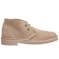 Stone - Side - Roamers Mens Real Suede Unlined Desert Boots