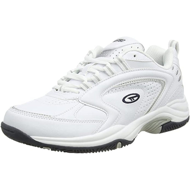 White-Navy - Back - Hi-Tec Mens Blast Lite Lace Up Trainers